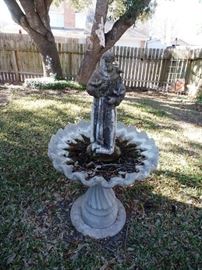 Fountain with Saint Francis