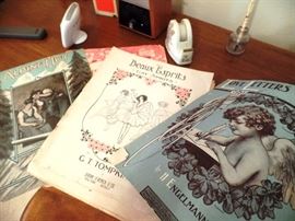 Vintage sheet music