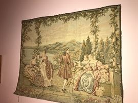 Antique tapestry 