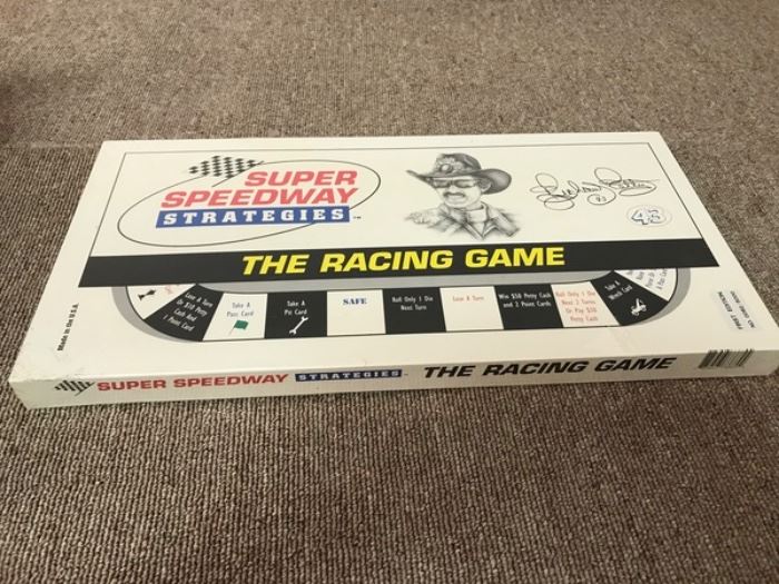 Unopened Super Speedway Strategies - The Racing Game made in the USA. First Edition No. 0082/5000. (1993)