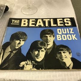 Original 1964 The Beatles Quiz Book