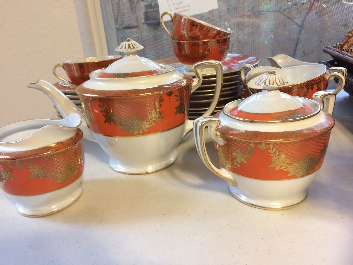 Antique Mikasa tea service