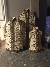 Asian kimono sculptures