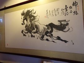 72"L X 37"W - Chinese Presentation Artwork 