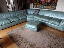 Leathermans Guild- Leather Sectional Sofa 