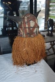 African Headdress Ceremonial Mask 375.00