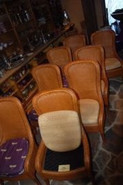 2 Sets of 6 Tommy Bahama Amber Isle Chairs 2 Arm 4 Side 1100.00 per set