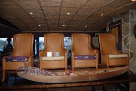 2 Sets of 6 Tommy Bahama Amber Isle Chairs 2 Arm 4 Side 1100.00 per se