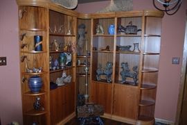 DANISH MODERN WALL UNIT 375.00