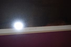 Signed and dated 300.00