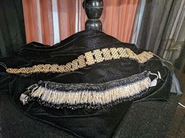Belt 175.00  Black and White Bead 210.00