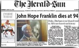 Durham Herald Sun Obituary