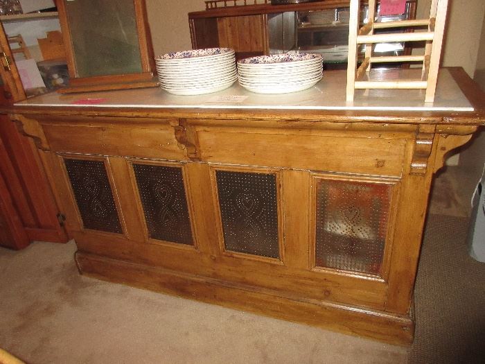 one of two large counters