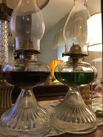 Vintage Oil Lamps