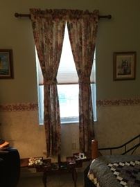 Many curtain sets for sale. This one is lined.