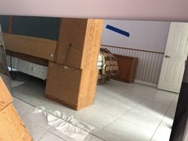 This is a large bathroom mirror