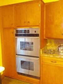 Frigidaire Gallery Professional Series stainless steel double oven, more cabinets 