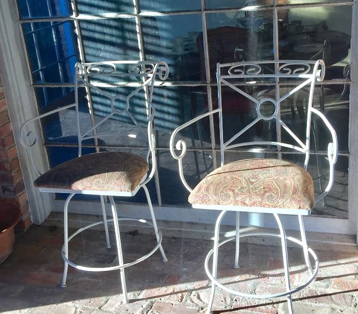 Iron bar chairs
