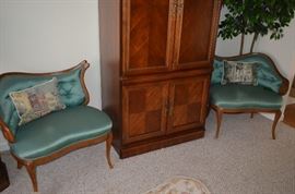 Matching Corner Settees 