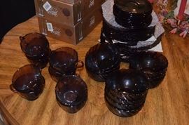 Rose Colored Dishware