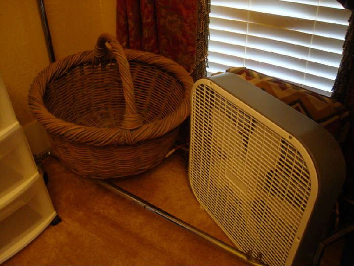 Large Basket,  fan