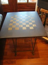 Slate Chess Table