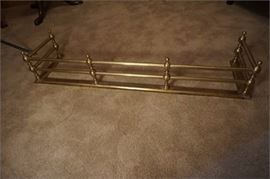Brass Fireplace Fender