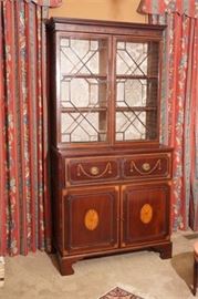Early Georgian Hepplewhite Style SecretaryBookcase