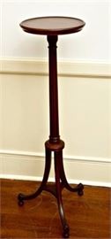 English Mahogany Plant Stand