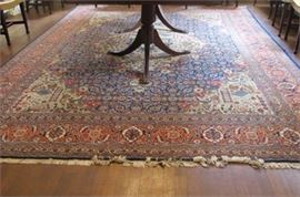 Hand Woven Kirman Style Rug from Iran
