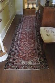Hand Woven SemiAntique Runner from Iran