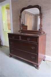 Mahogany Chippendale Style Chest