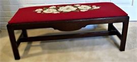 Needlepoint Bench