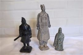 Three Chinese Figurines