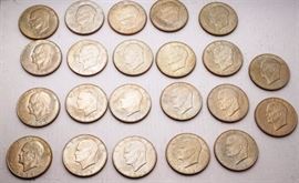 22 Liberty One Dollar Coins