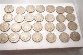 28 Liberty One Dollar Coins