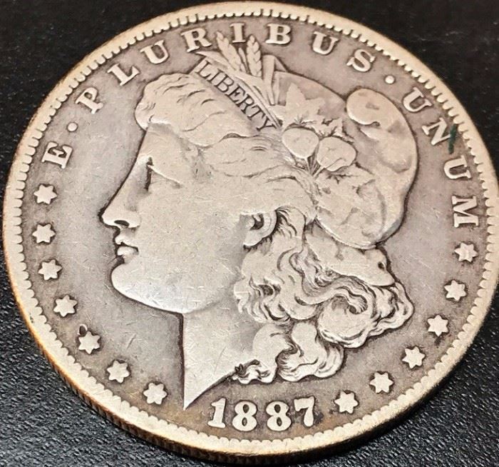 1870 Liberty Head Silver Dollar Coin