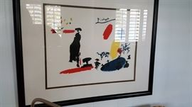 Picasso print.