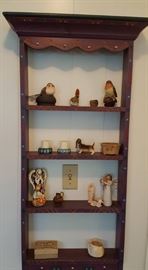 Collectible figurines.