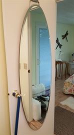 Oval dresser mirror 