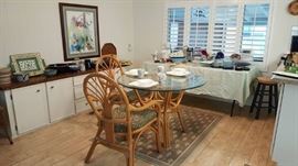 Kitchen table bought in April 2016 for almost $800 from For Your Home. Great variety of kitchen items.