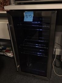 glass-front beverage cooler