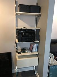 we have 2 of these bisque-colored wall cabinets with a drawer at the bottom. they are in perfect condition.