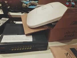 Cisco PoE router system (intended for an office or an IT dept)