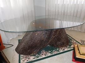 Glass Top Coffee Table