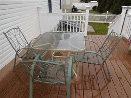 Patio Set w/Cushions