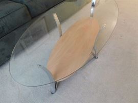 Glass Top Coffee Table
