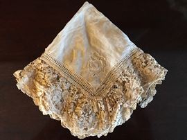 Antique Handkerchief Rumored To Have Belonged To Patrick Henry 
