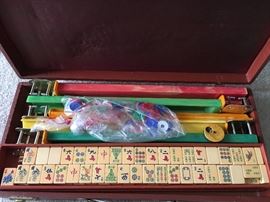 Old Majong (Mah-Jongg) Set