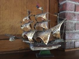 Old Antique Wooden Ship